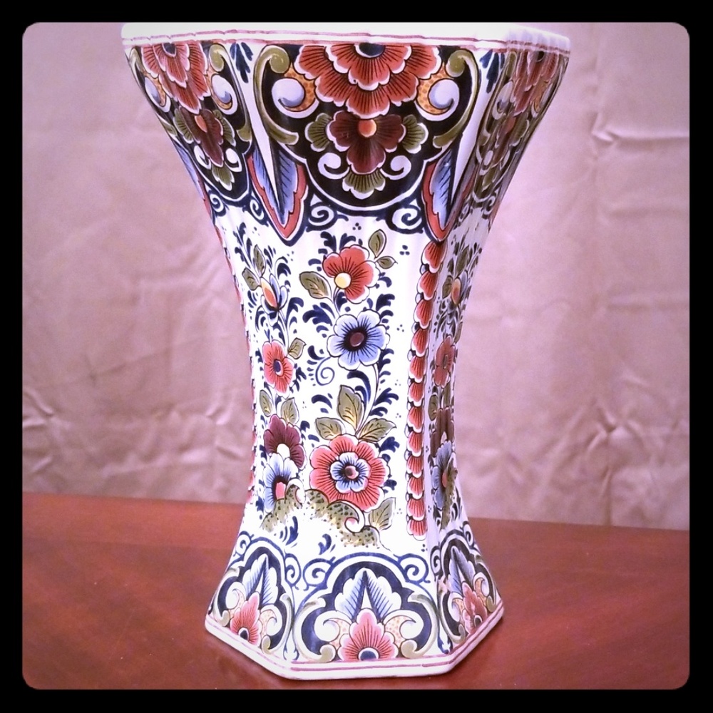 Marked signed & numbered antique vase